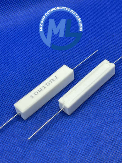 Resistor De Fio R W Axial Porcelana Ctt Mlcomp