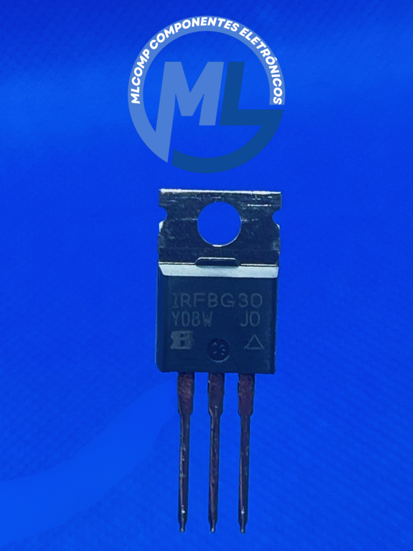 TRANSISTOR IRFBG30 MOSFET N 3 1AMP 1000V TO 220 SILICONIX MLComp