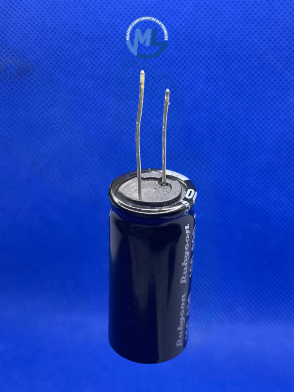 CAPACITOR ELETROLÍTICO 680UF 100V RD 105º 18X40MM RUBYCON MLComp