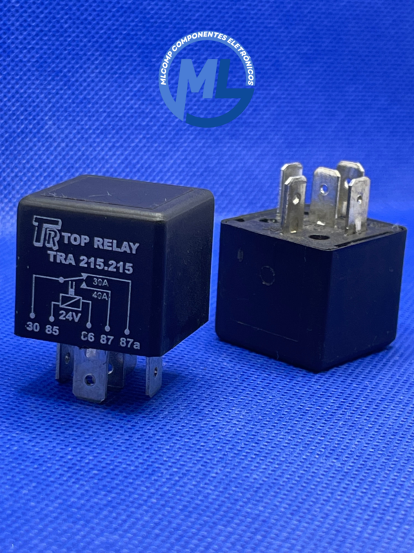 RELE TRA215-215 24V 40AMP 5 PINOS AUTOMOTIVO TOP RELAY – MLComp