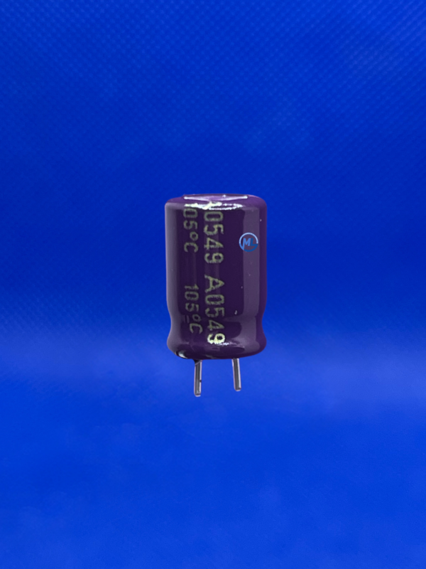 Capacitor EletrolitÍco 1000uf63v Rd 105º 8x12mm Pre Formado Rubycon Mlcomp 3237