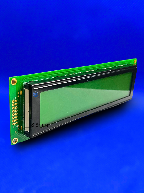 DISPLAY LCD 40X4 VERDE C/BACK PQC4004AW-SYL – MLComp