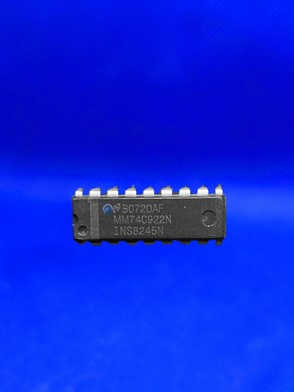 2PCS IC MM74C922N MM74C922 DIP-18 FSC ENCODER 16-KEY