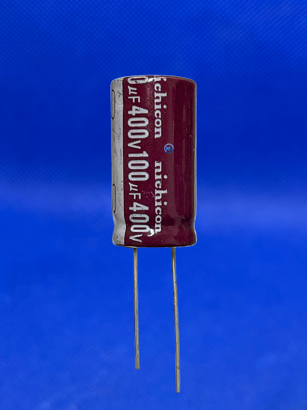 Condensatore Elettrolitico Nichicon UPZ 100uF 400V 16x31,5mm – Lotto Da 2 Pezzi